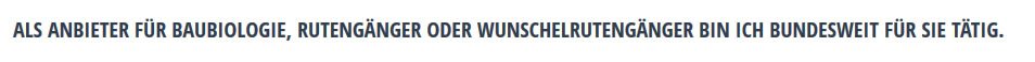 Bundesweite Feng-Shui & Baubiologische Untersuchungen für 83544 Albaching